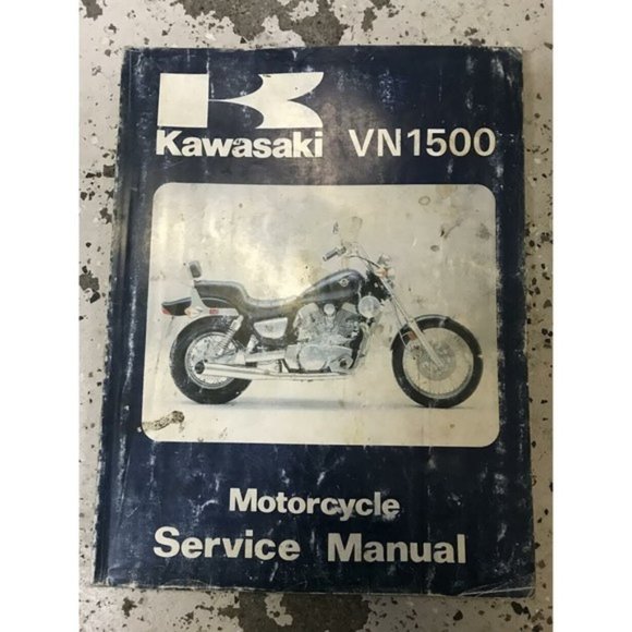 1987 1988 1989 1990 1991 1992 Kawasaki VN1500 Service Repair Shop Manual OEM - Picture 1 of 5